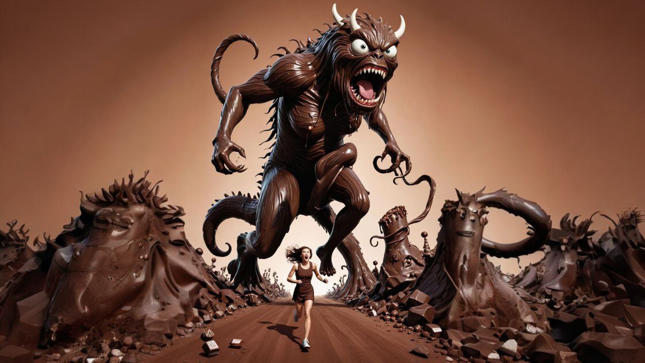 шоколадный монстр