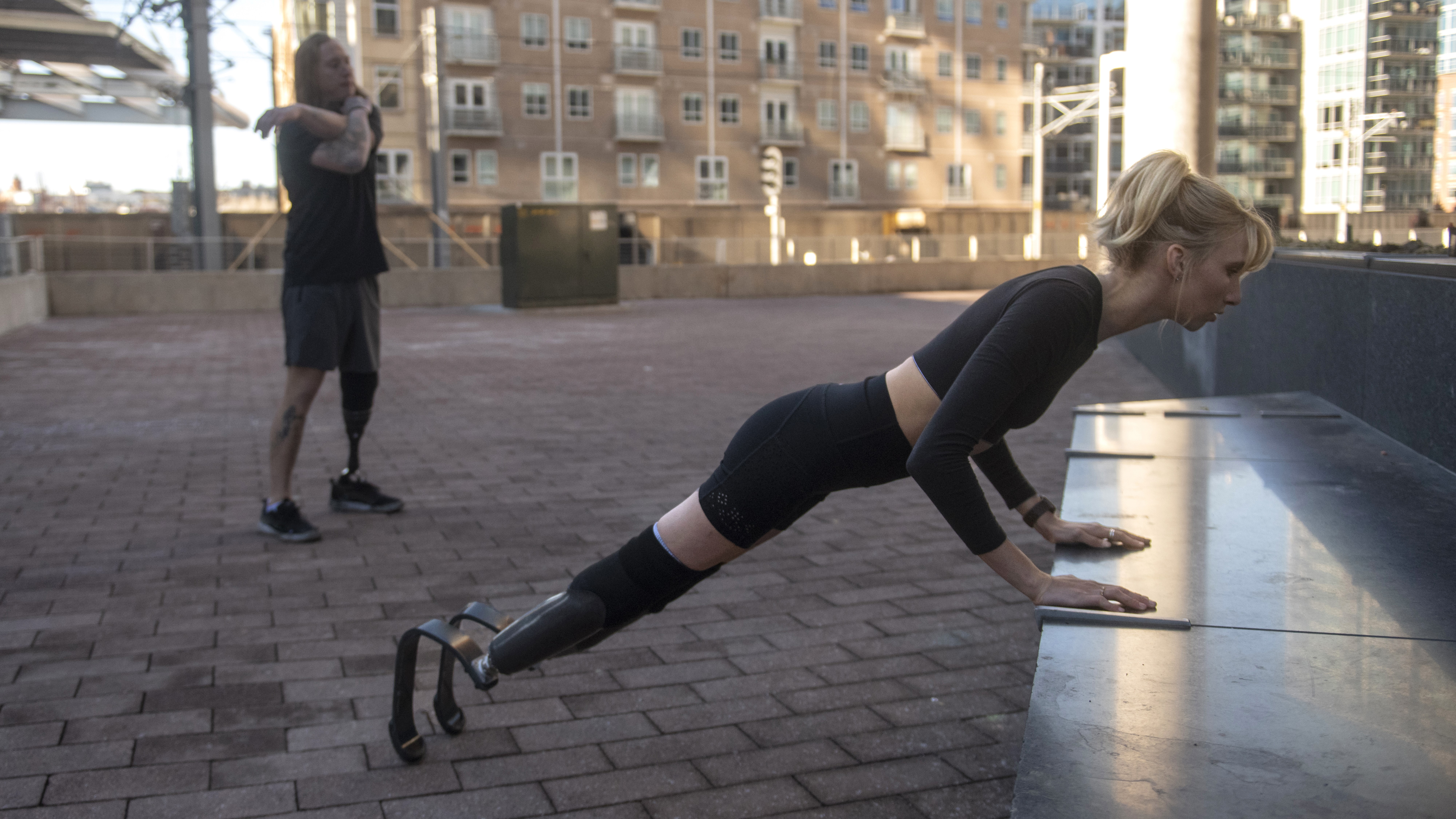 Тренировка на свежим воздухе