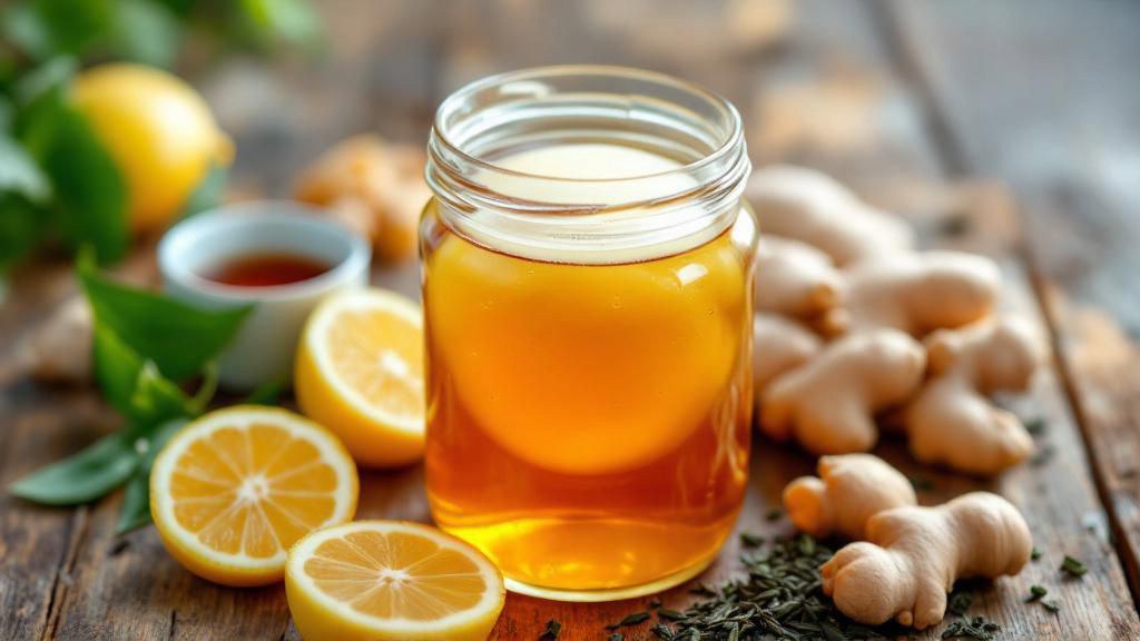 Банка с комбучей