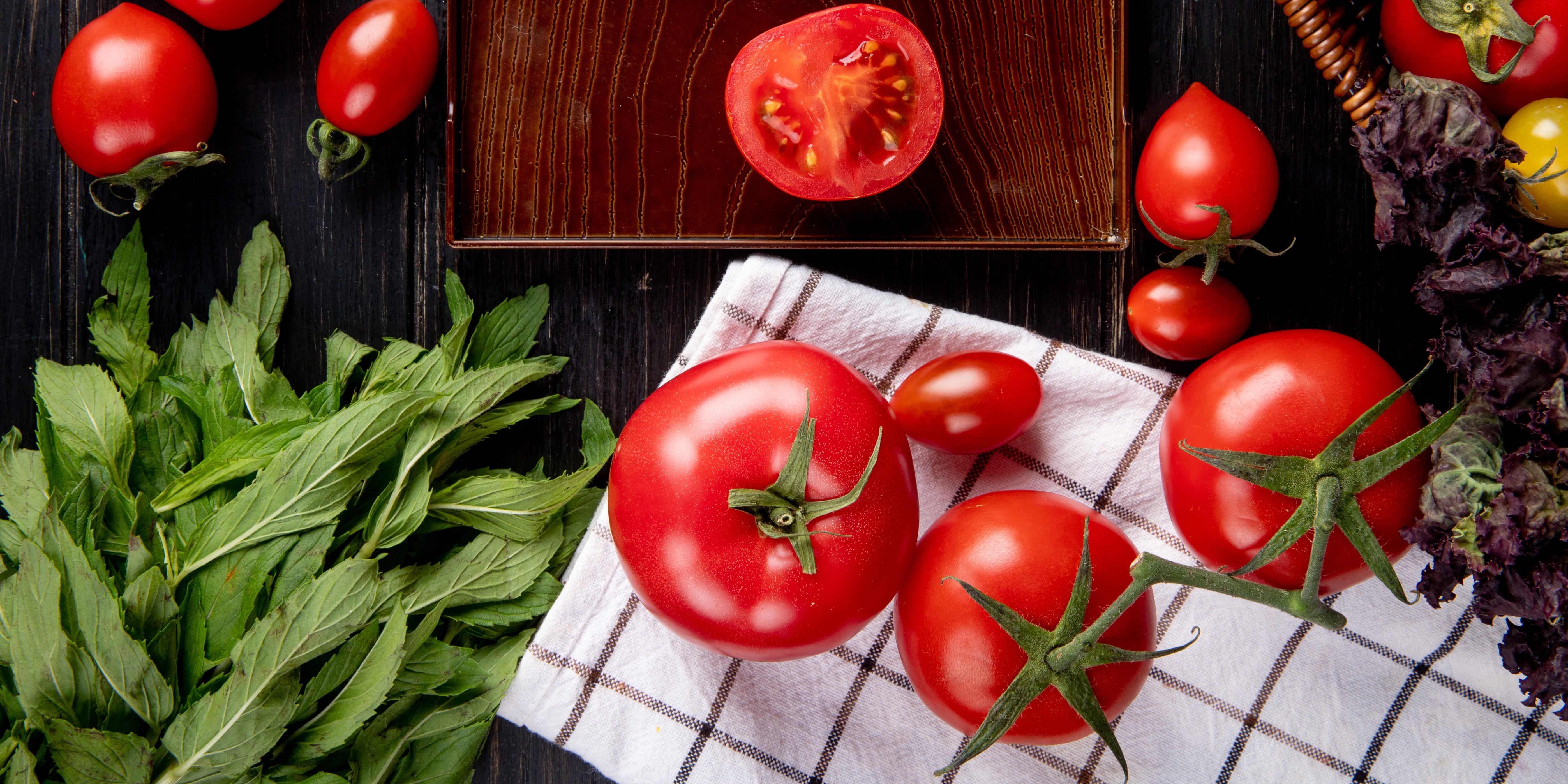 Помидоры разных сортов