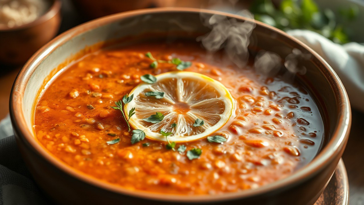 Диетический супчик из чечевицы
